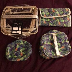 4 piece travel pouch set